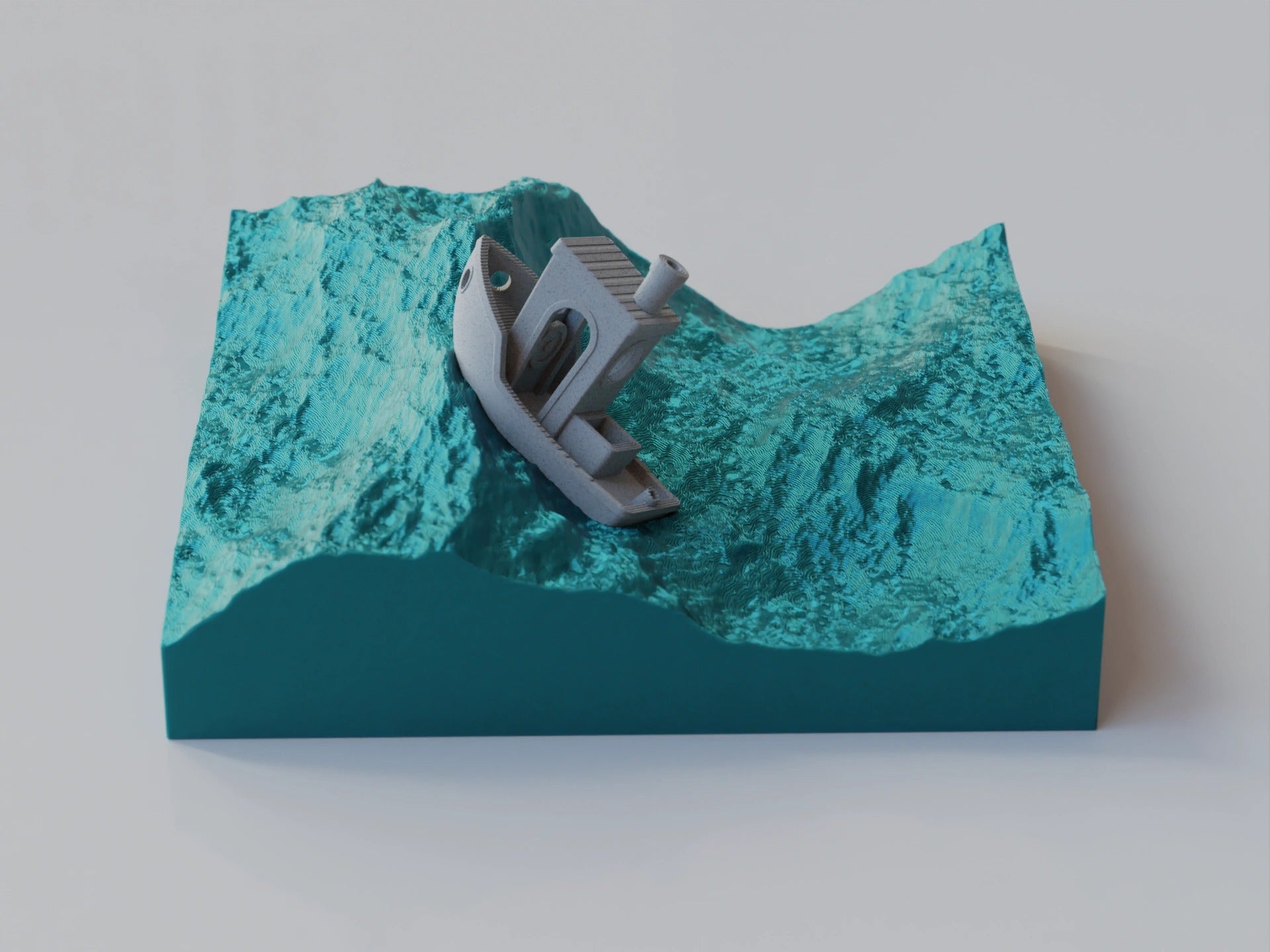 Benchy Ocean Display Stand – byVORM