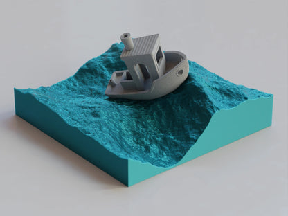 Benchy Ocean Display Stand – byVORM