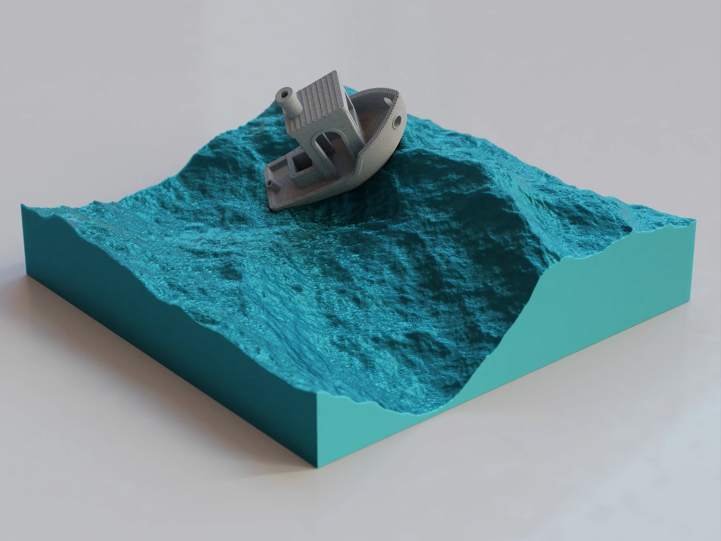 Benchy Ocean Display Stand – byVORM