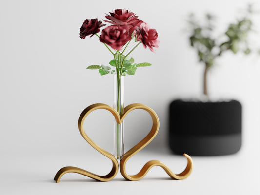 Ribbon Heart Vase – byVORM