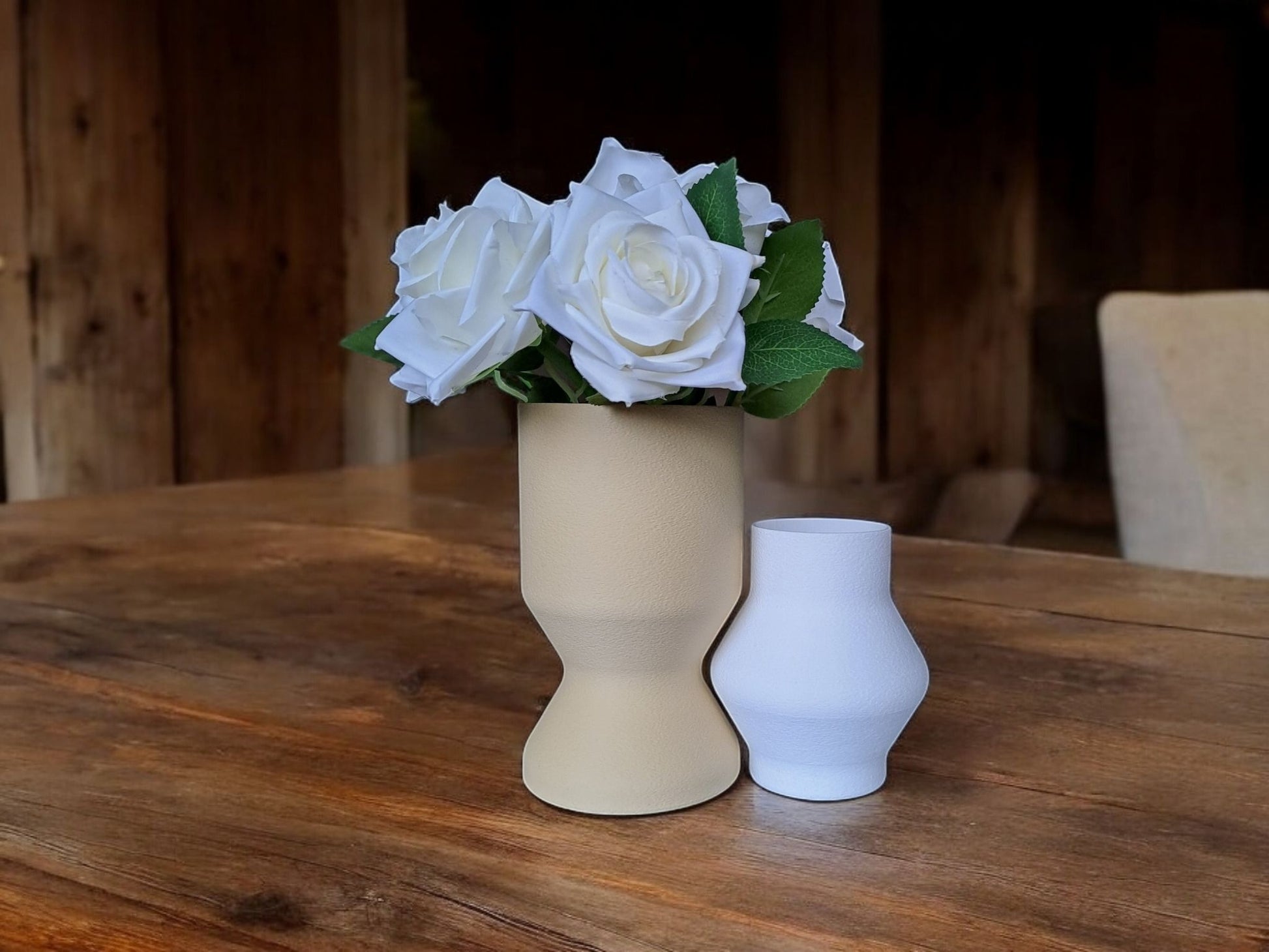 Interlocking Minimalist Vase Set – byVORM