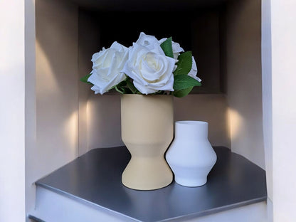 Interlocking Minimalist Vase Set – byVORM