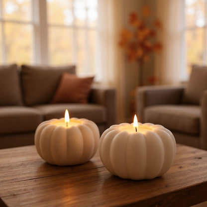 Autumn Pumpkin Tealight Holders – byVORM