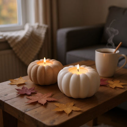 Autumn Pumpkin Tealight Holders – byVORM
