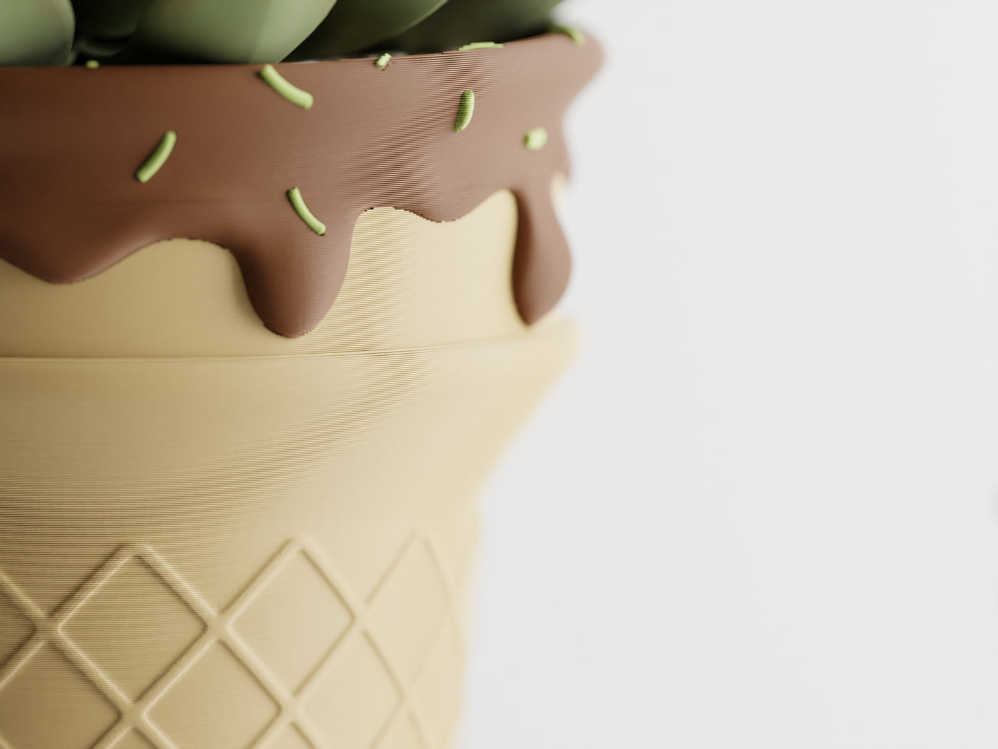 Cake Cone Plant Pot – byVORM