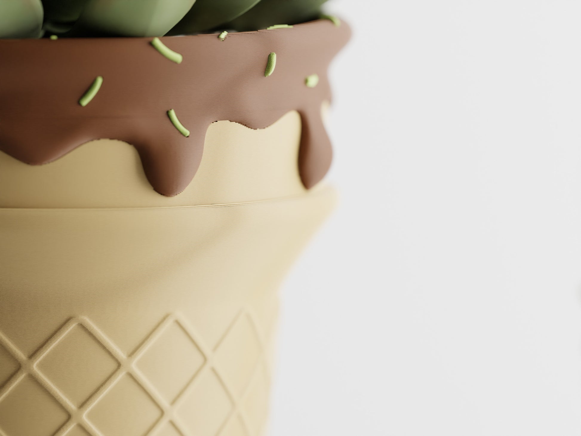 Cake Cone Plant Pot – byVORM