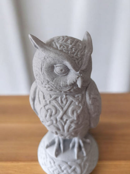 Celtic Owl Sculpture – byVORM