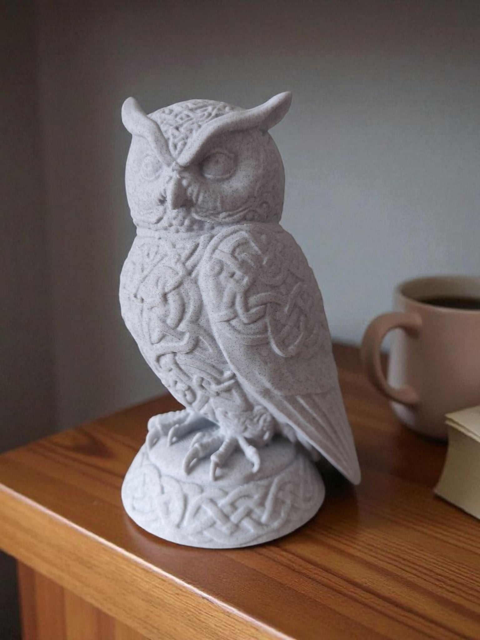 Celtic Owl Sculpture – byVORM