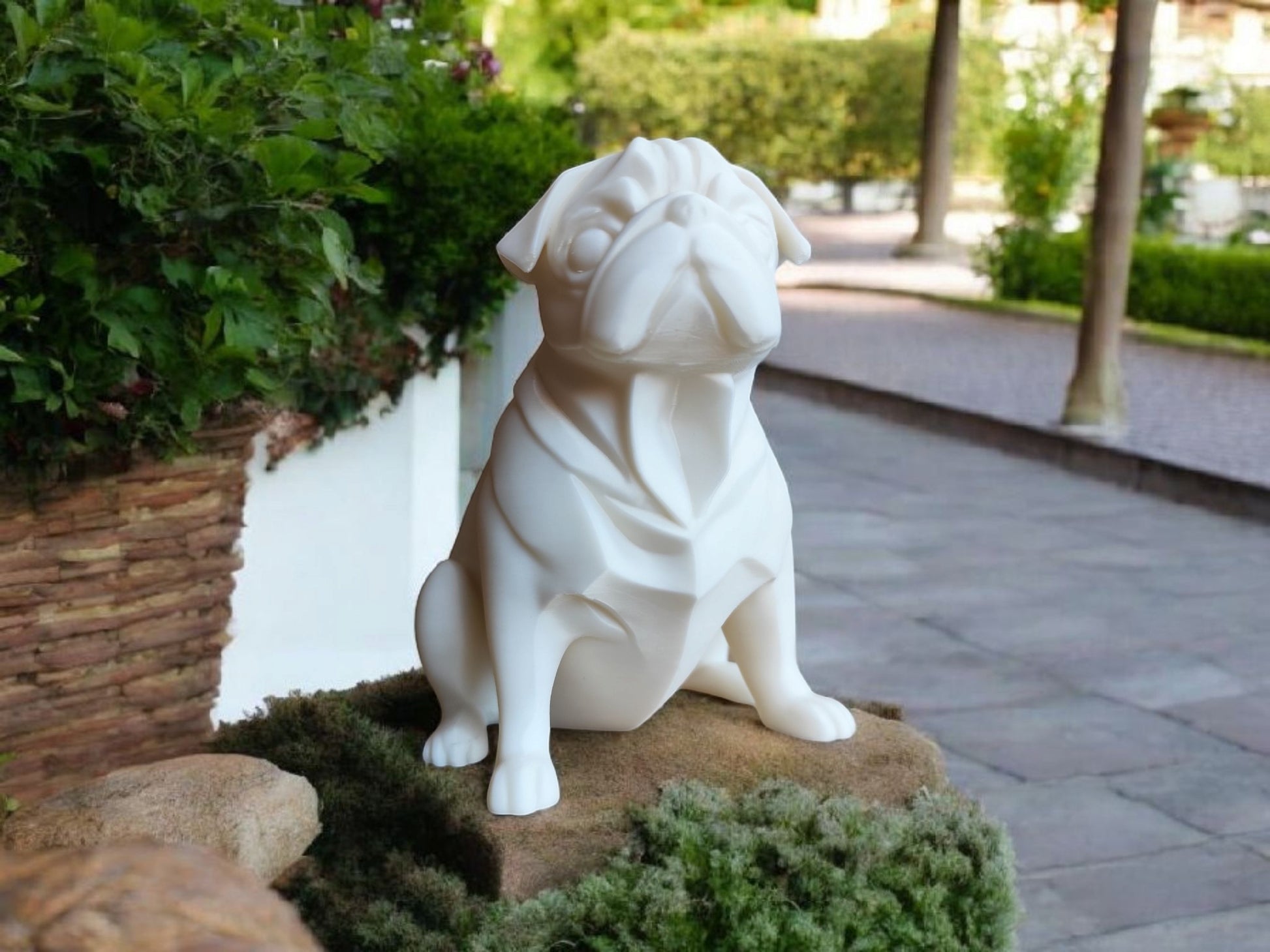 Chubby Pug Sculpture – byVORM