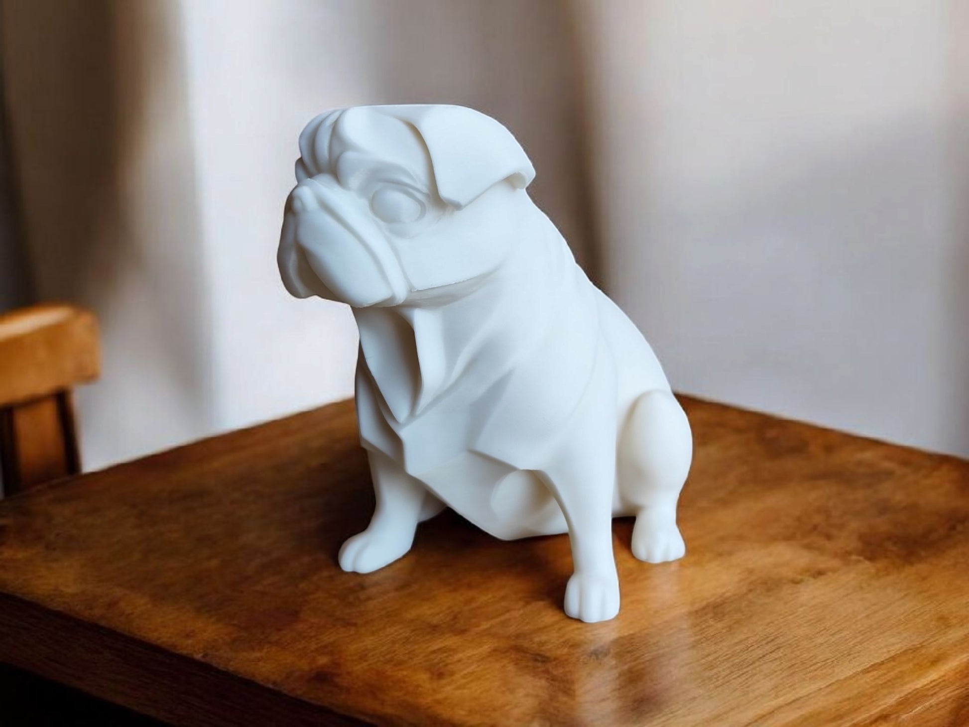 Chubby Pug Sculpture – byVORM