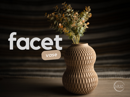 Facet Vase - byVORM