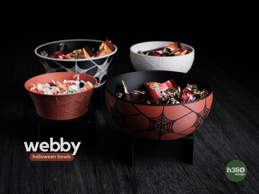 Webby Halloween Bowls - byVORM