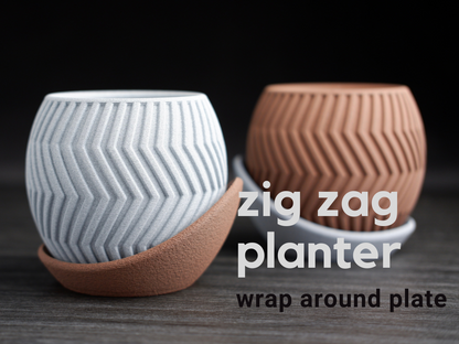 Zig Zag Planter - byVORM
